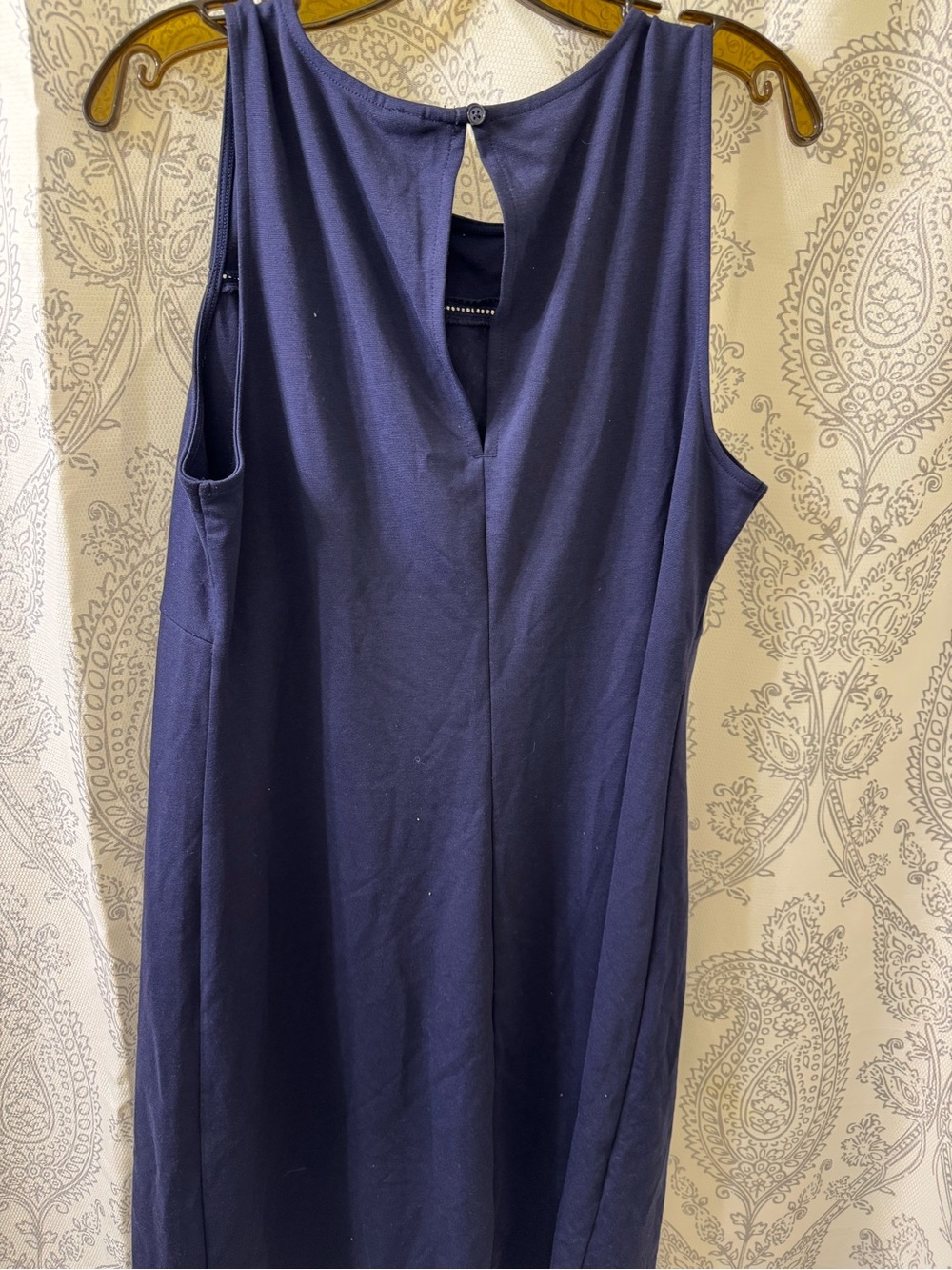 Old Navy Navy Blue Sleeveless Shift Dress
